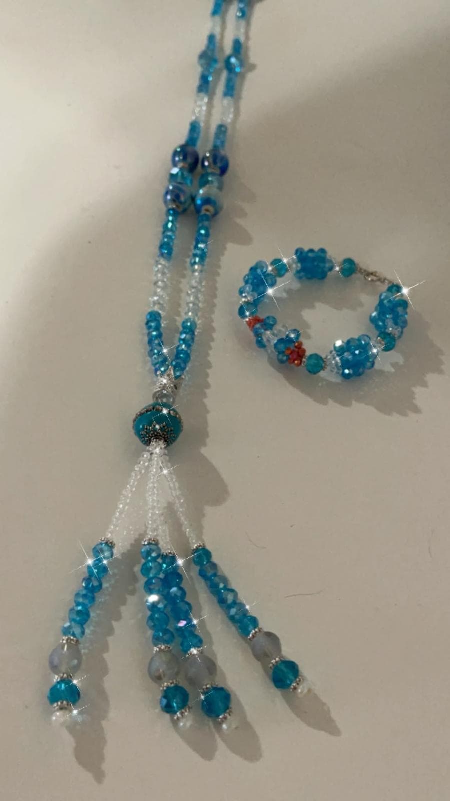 Olokun Ide and Collar Set